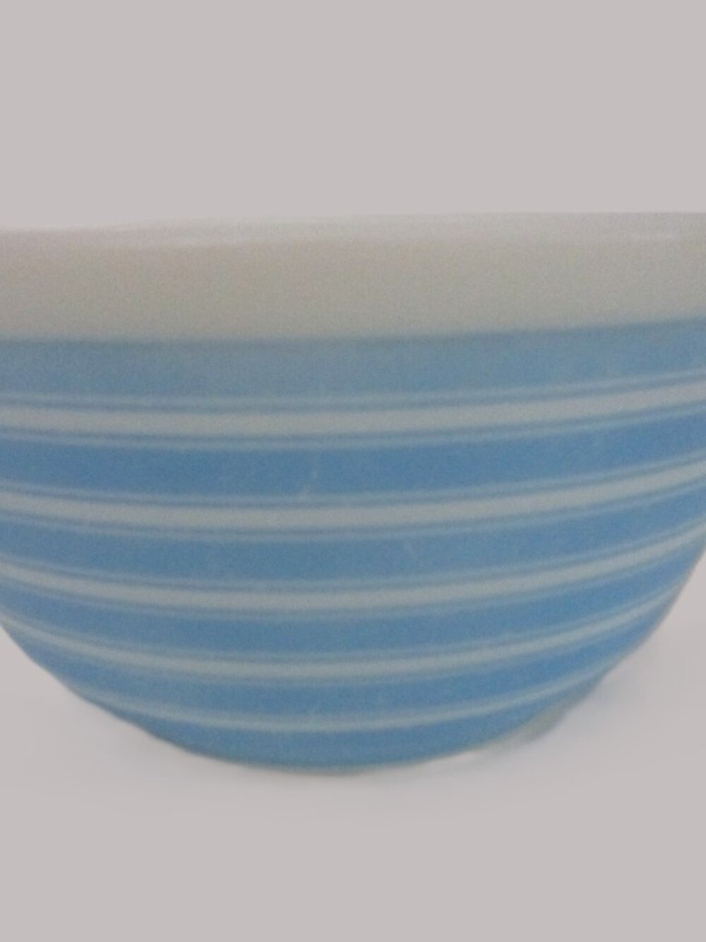 Rainbow Stripe Blue Vintage Mixing Bowl 402 Ovenware Kitchen - Picture 2 of 12